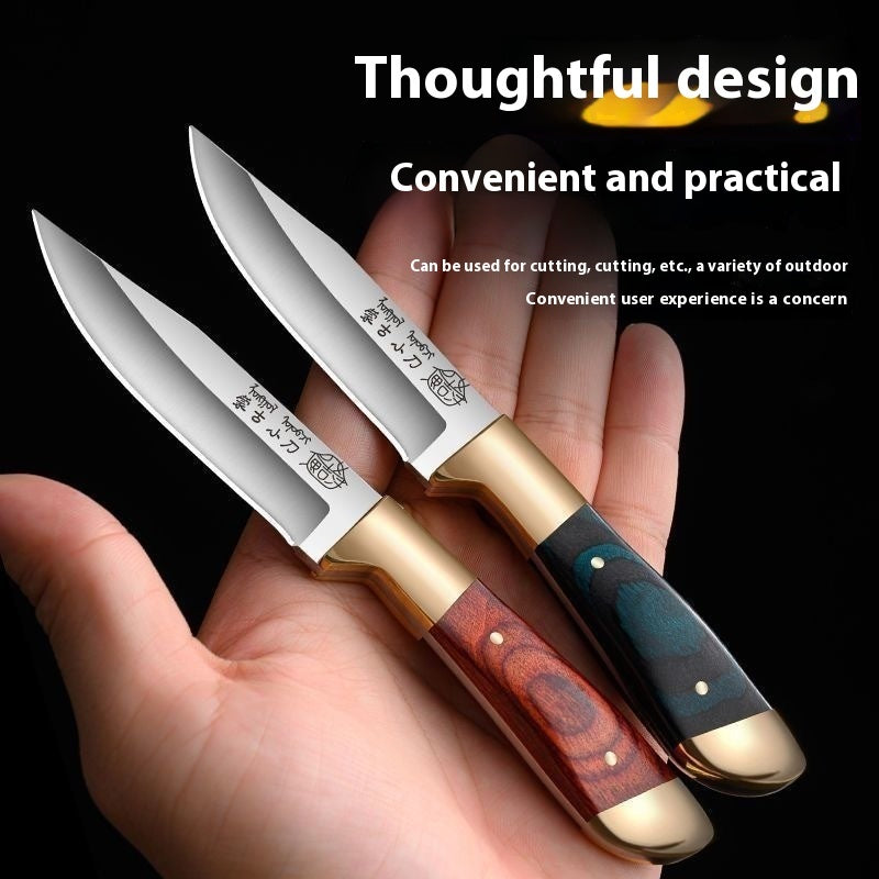 Mongolian Knife Handle Meat Multi-functional Sharp Stainless Steel