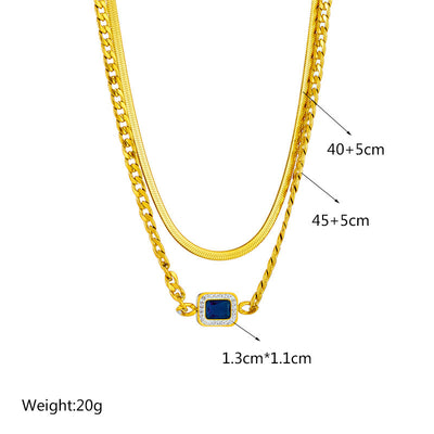 Women's European And American Style Simple Personality Premium Vintage Necklace