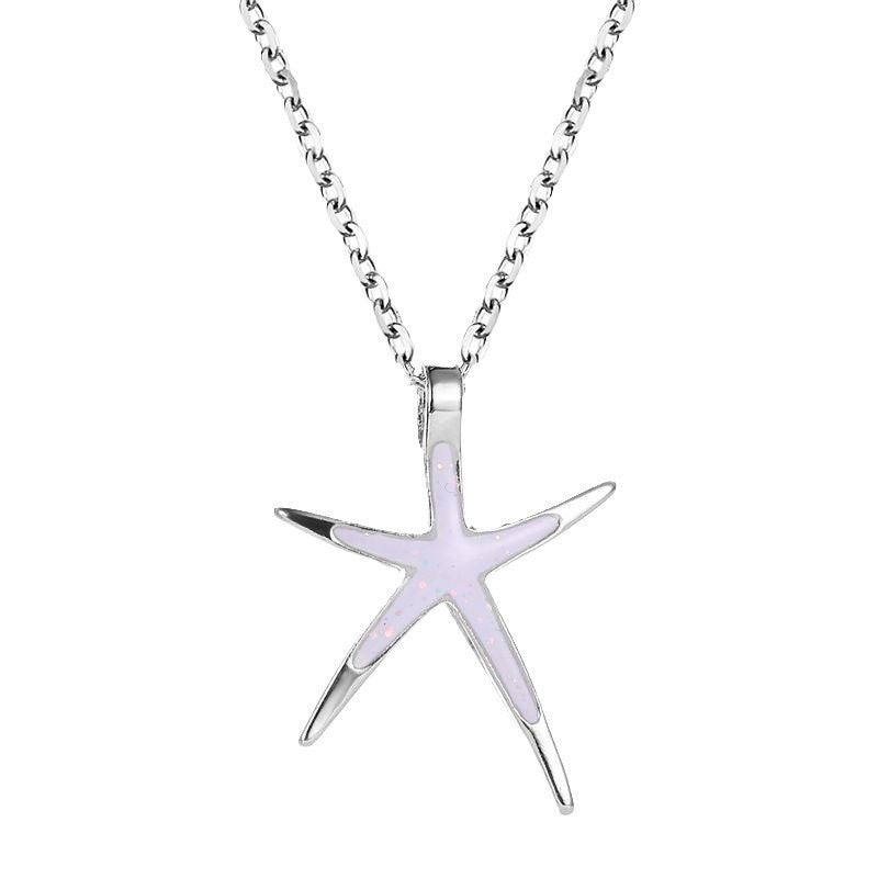 European And American New Starfish Pendant Fashion Simple Cute Starfish Women&