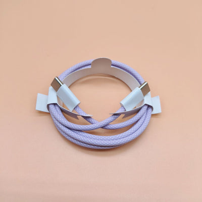Nylon Braided Macaron PD20W Fast Charge Data Cable
