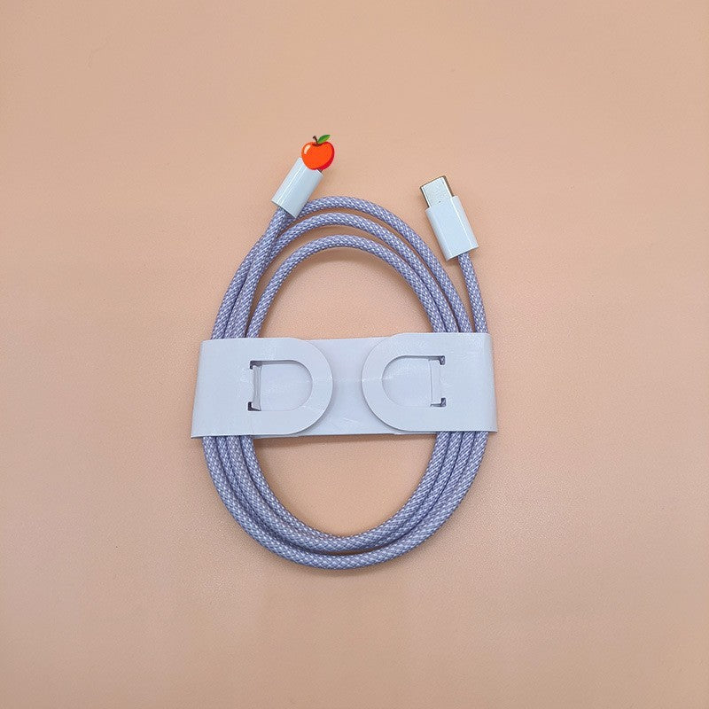Nylon Braided Macaron PD20W Fast Charge Data Cable