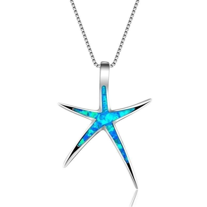 European And American New Starfish Pendant Fashion Simple Cute Starfish Women&