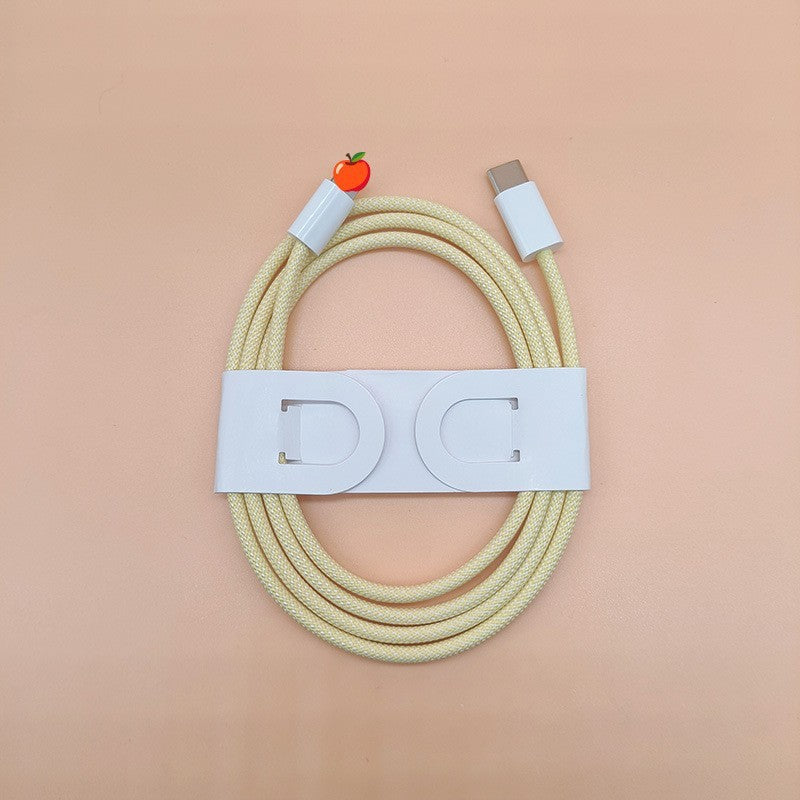 Nylon Braided Macaron PD20W Fast Charge Data Cable