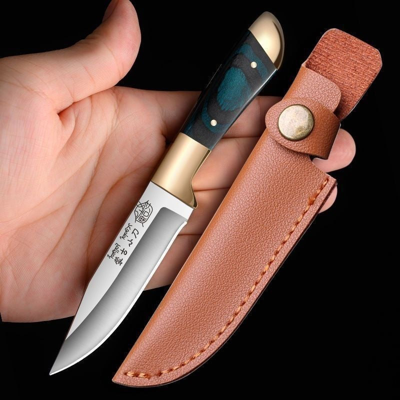 Mongolian Knife Handle Meat Multi-functional Sharp Stainless Steel