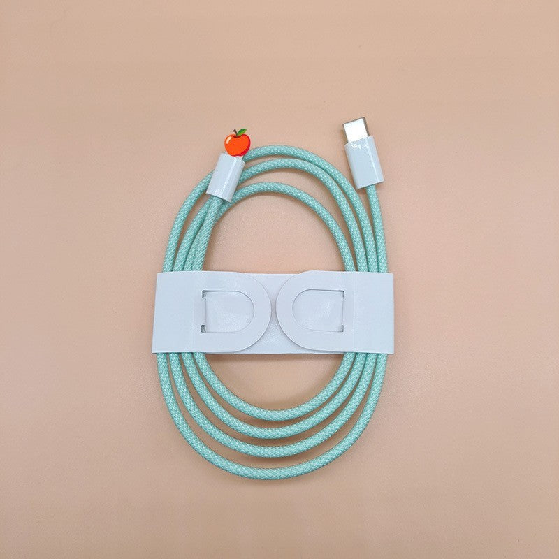 Nylon Braided Macaron PD20W Fast Charge Data Cable